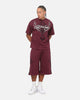 Ed Hardy Trinity Rhinestone T-Shirt Plum