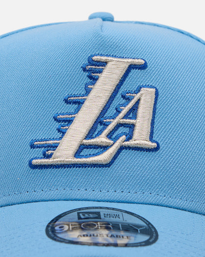 New Era Los Angeles Lakers 'Sky Blue' 9FORTY A-Frame Snapback Sky Blue