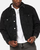 Saint Morta Daggers Cutoff Denim Jacket Vintage Black