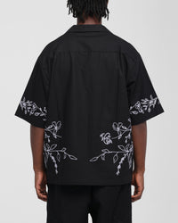 Carre Botanica Button Up Shirt Black
