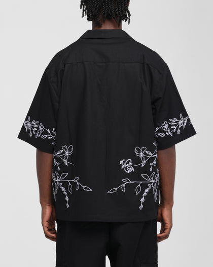 Carre Botanica Button Up Shirt Black