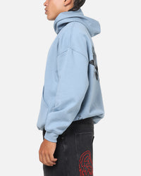Saint Morta Conviction Boxy Hoodie Denim Blue