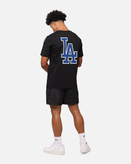 Pro Standard Los Angeles Dodgers Classic Mesh Striped T-Shirt Black