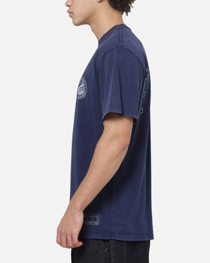 Bleacher Athletic Parramatta Eels NRL Attrition Washed T-Shirt Blue