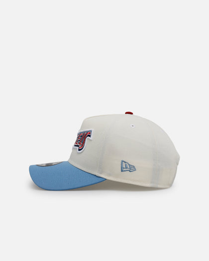 New Era Los Angeles Angels 'Chrome Metallic Wordmark' 9FORTY A-Frame Snapback Chrome