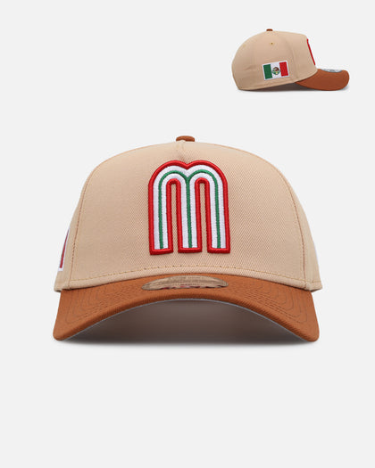 New Era Mexico National Baseball Team 'Mexico Variety Pack' 9FORTY A-Frame Snapback Tan/Brown