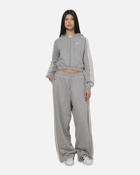 GFX Zip Track Top Medium Grey Heather