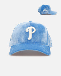 New Era Philadelphia Phillies 'Sky Velvet' 9FORTY A-Frame Snapback Sky Blue