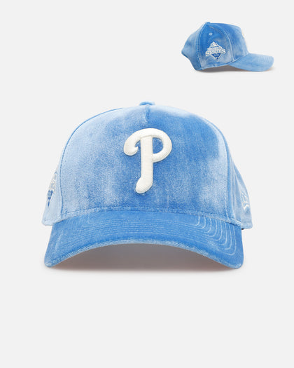 New Era Philadelphia Phillies 'Sky Velvet' 9FORTY A-Frame Snapback Sky Blue