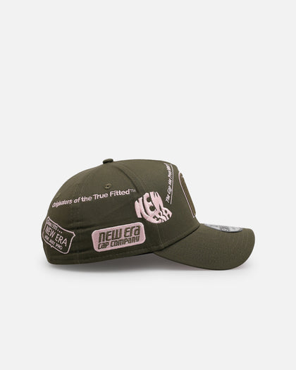 New Era Mexico National Baseball Team 'Mexico Spring Delivery' 9FORTY A-Frame Snapback Olive