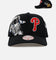 Mitchell & Ness Philadelphia Phillies 'Rocketman' Pro Pinch Snapback Black