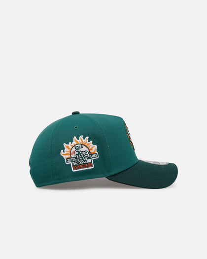 New Era Oakland Athletics 'Citrus 2.0' 9FORTY A-Frame Snapback Dark Green/Orange