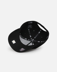 New Era Chicago Bulls 'NBA Black & Gold Embroidery' 9FORTY A-Frame Snapback Black/Gold
