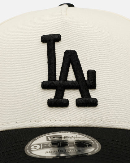 New Era Los Angeles Dodgers 'Easy Chrome Black' 9FORTY A-Frame Snapback Chrome/Black