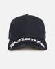47 Brand Atlanta Braves 'Destruct Gothic Visor' 47 Offside Strapback Natural/Navy