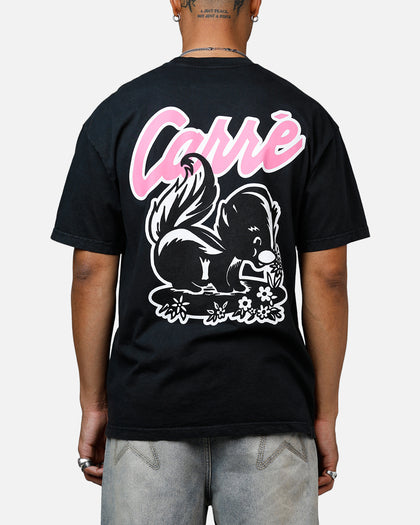 Carre Pepe Heavyweight T-Shirt Black Acidwash