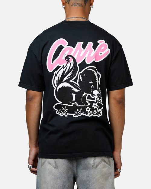 Carre Pepe Heavyweight T-Shirt Black Acidwash