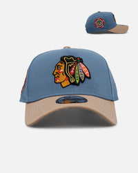New Era Chicago Blackhawks 'Easy Breezy' 9FORTY A-Frame Snapback Blue/Tan