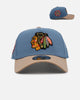New Era Chicago Blackhawks 'Easy Breezy' 9FORTY A-Frame Snapback Blue/Tan