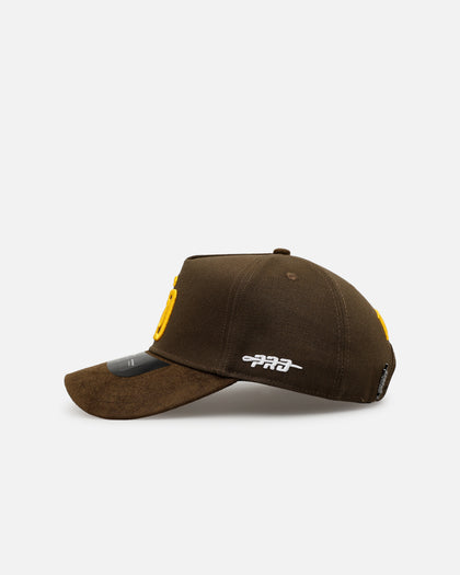 Pro Standard San Diego Padres 'Team Color Suede' Pro Pinch Strapback Official Team Color