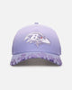 New Era Baltimore Ravens 'Sundyed Flames' 9FORTY A-Frame Snapback Lavender