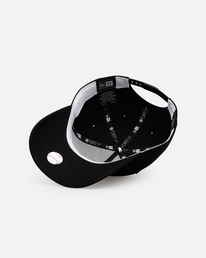 New Era Los Angeles Angels 'Easy Black' 9FORTY A-Frame Snapback Black/Black
