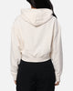 Tommy Jeans Women's Boxy Crop GMD Varsity Hoodie Ancient White