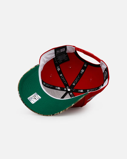 New Era Chicago Blackhawks 'Realtree Visor' 9FORTY A-Frame Snapback Official Team Color