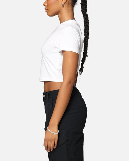 Nike Women's Sportswear Chill Knit Crop T-Shirt White/White