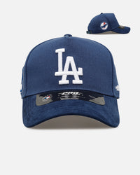 Pro Standard Los Angeles Dodgers 'Team Color Suede' Pro Pinch Strapback Official Team Color