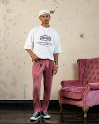 404 Harbour Plisse Pants Pink