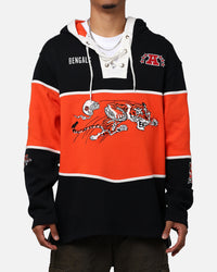 47 Brand Cincinnati Bengals NFL + Legacy Lacer Hoodie Jet Black