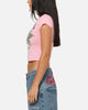 Ed Hardy Women's Wild Rose Baby T-Shirt Pink