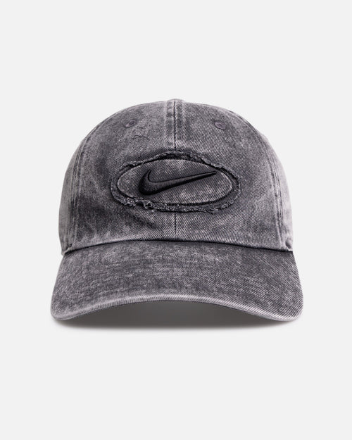 Nike Club Unstructured Denim Patch Cap Anthracite