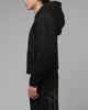 Loiter Ultra Hybrid Zip Hoodie Black Stealth