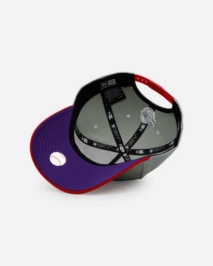 New Era Baltimore Orioles 'All I Want For Christmas' 9FORTY A-Frame Snapback Green/Red