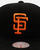 Mitchell & Ness San Francisco Giants 'Vintage Baseball' Vintage Fit Strapback Black