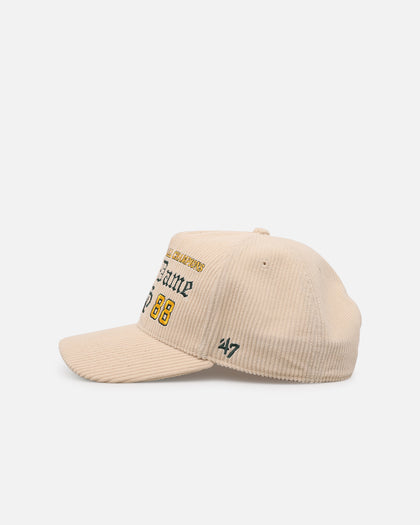 47 Brand Notre Dame 'College Champs' 1998 Champs Hitch Snapback Natural