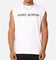 Saint Morta Official Oversized Muscle T-Shirt White/Black