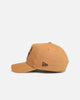 New Era Chicago Bulls 'Washed Canvas' 9FORTY A-Frame Snapback Bronze