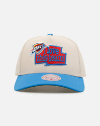 Mitchell & Ness Oklahoma City Thunder 'Love' Pro Pinch Snapback OTC