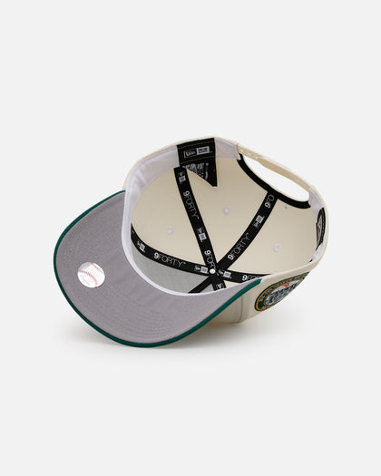 New Era Boston Red Sox 'Citrus' 9FORTY A-Frame Snapback Chrome/Green/Orange