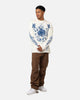 Loiter Hearts Ablaze Long Sleeve T-Shirt Off White