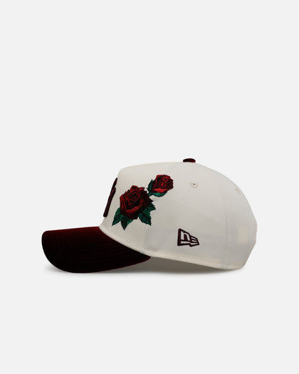 New Era New York Yankees 'Velvet Roses' 9FORTY A-Frame Snapback Chrome