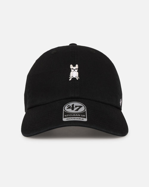 47 Brand French Bulldog 'Dog Collection' 47 Clean Up Strapback Black