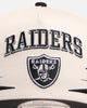 New Era Las Vegas Raiders 'Regency Crown' 9FORTY A-Frame Snapback Chrome White/Black