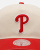 Mitchell & Ness Philadelphia Phillies 'Washed Cotton' Deadstock Snapback Off White