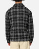 XXIII Boucle Tweed Zip Jacket Black/White
