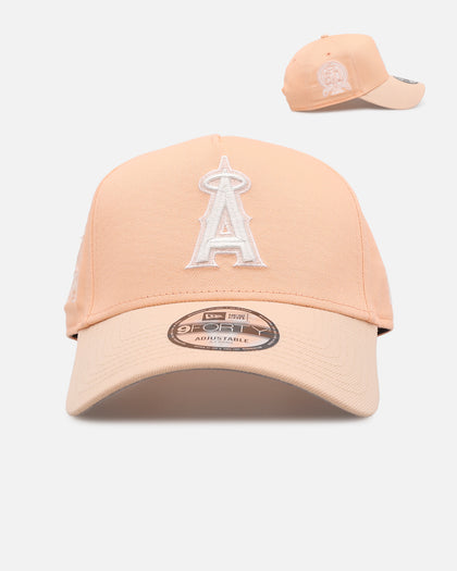 New Era Los Angeles Angels 'Peaches' 9FORTY A-Frame Snapback Peach