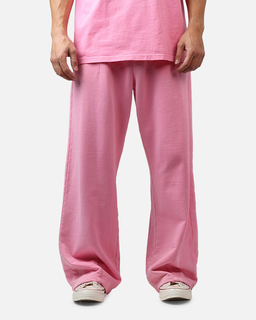 American Thrift Wide Leg Pants Washed Pink